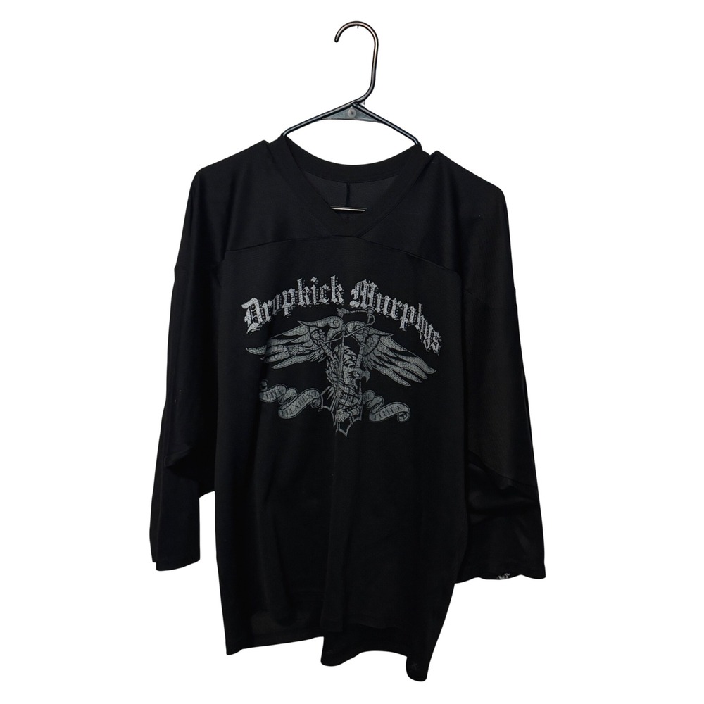 CCM Dropkick Murphys Hockey Jersey Mens Medium Black The Meanest of Times 07
